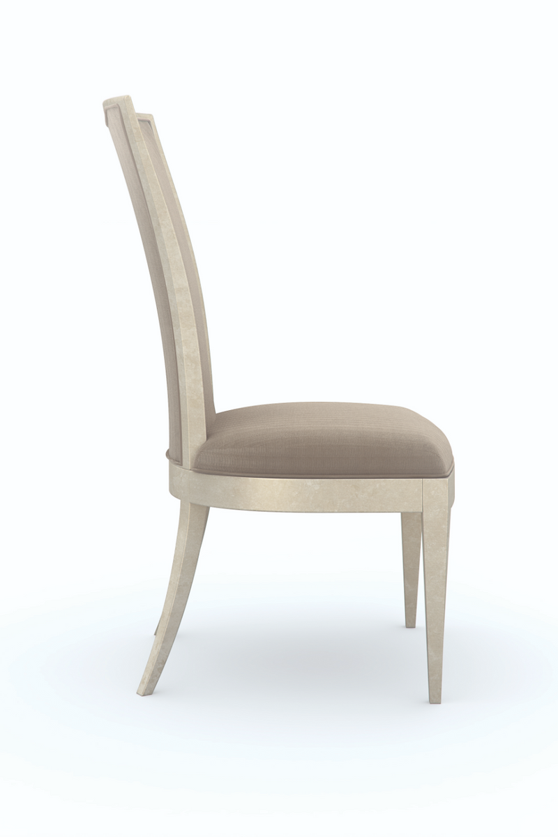 Neutral Toned Dining Chair (2) | Caracole Very Appealing | Oroatrade.com