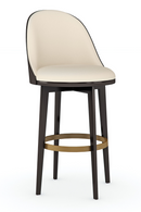 Vegan Leather Bar Stool | Caracole Another Round | Oroatrade.com