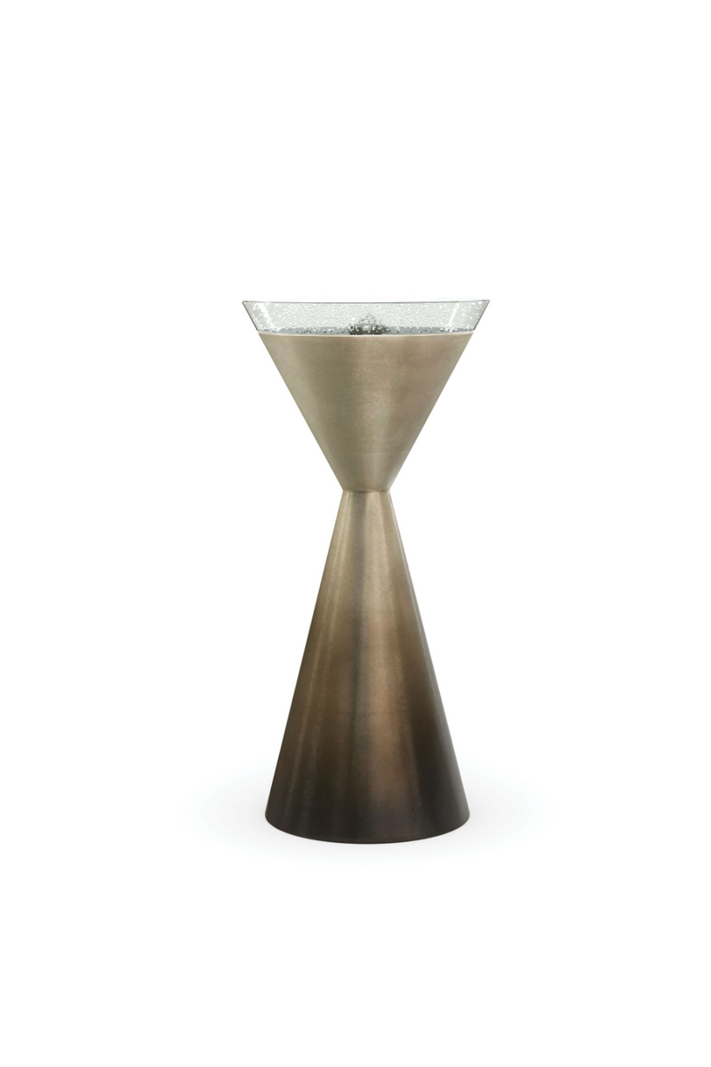 Ombre Conical Side Table | Caracole Spy Glass | Oroatrade.com