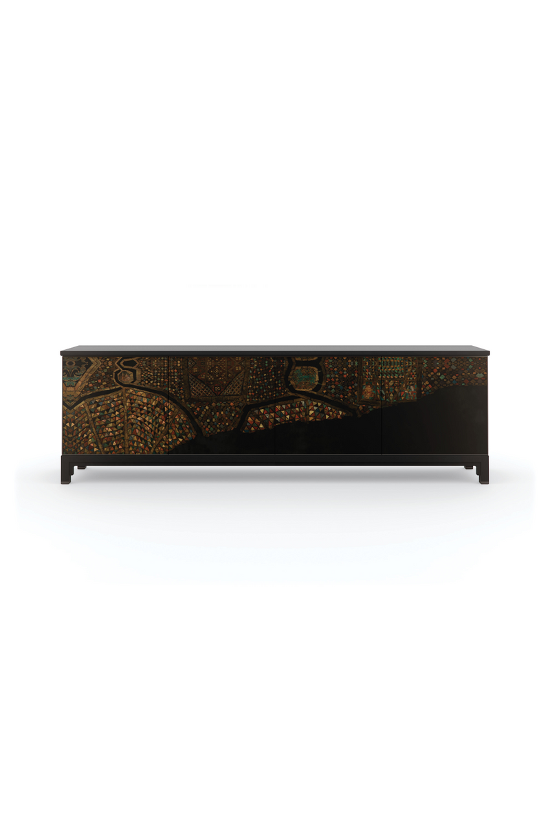 Art Printed Wooden Sideboard | Caracole Mosaic | Oroatrade.com