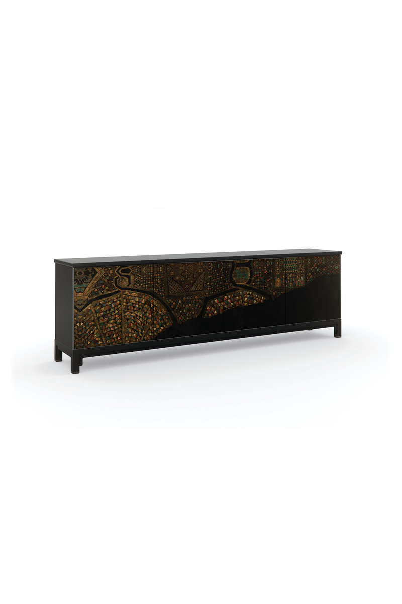 Art Printed Wooden Sideboard | Caracole Mosaic | Oroatrade.com