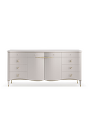 Cream Curved Dresser | Caracole Belle Of The Ball | Oroatrade.com