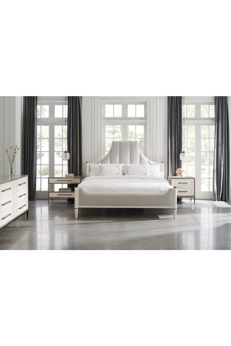 White Ceramic Dresser | Caracole Impressive | Oroatrade.com