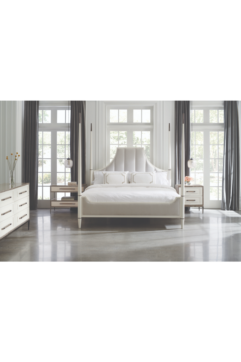 White Ceramic Dresser | Caracole Impressive | Oroatrade.com