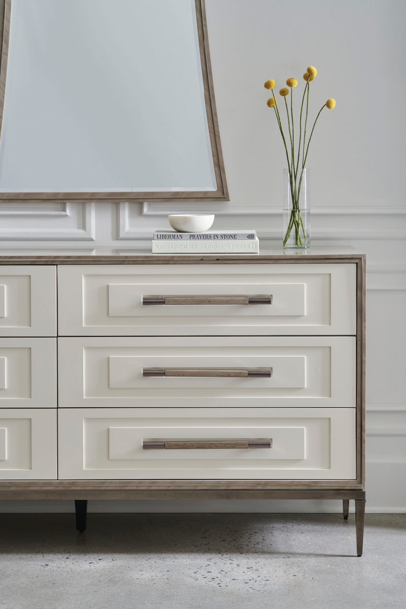 White Ceramic Dresser | Caracole Impressive | Oroatrade.com