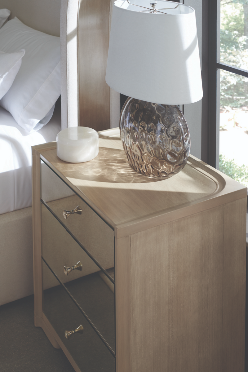 Mirrored Drawers Nightstand | Caracole In Your Dreams | Oroatrade.com
