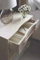 White Maple Nightstand | Caracole Natures Rhythm | Oroatrade.com