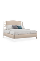Beige Metal Trellis Bed | Caracole Star Of The Night | Oroatrade.com