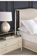 Beige Metal Trellis Bed | Caracole Star Of The Night | Oroatrade.com