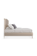 Light Gray Modern Bed | Caracole Beauty Sleep