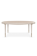 Cream Oval Dining Table | Caracole Love Feast | Oroatrade.com