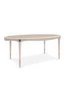 Cream Oval Dining Table | Caracole Love Feast | Oroatrade.com