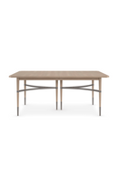Beige Extendable Dining Table | Caracole Here to Accommodate | Oroatrade.com