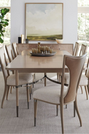 Beige Extendable Dining Table | Caracole Here to Accommodate | Oroatrade.com