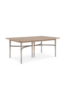 Beige Extendable Dining Table | Caracole Here to Accommodate | Oroatrade.com