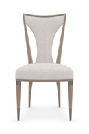 Beige Tapered Side Chair | Caracole Take Your Seat | Oroatrade.com
