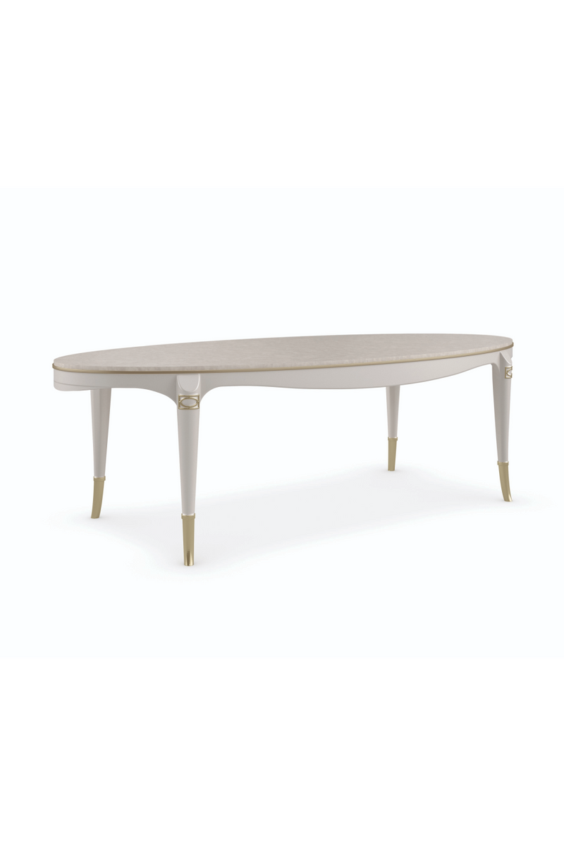 Cream Wooden Cocktail Table | Caracole Meet Your Match | Oroatrade.com