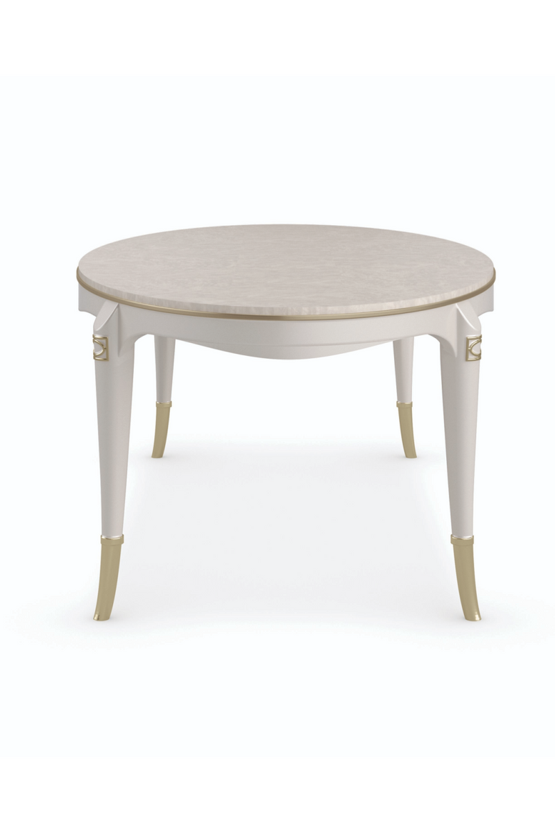 Cream Wooden Cocktail Table | Caracole Meet Your Match | Oroatrade.com