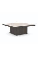 Cream Travertine Cocktail Table | Caracole Solid As A Rock | Oroatrade.com