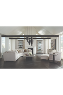 Cream Travertine Cocktail Table | Caracole Solid As A Rock | Oroatrade.com