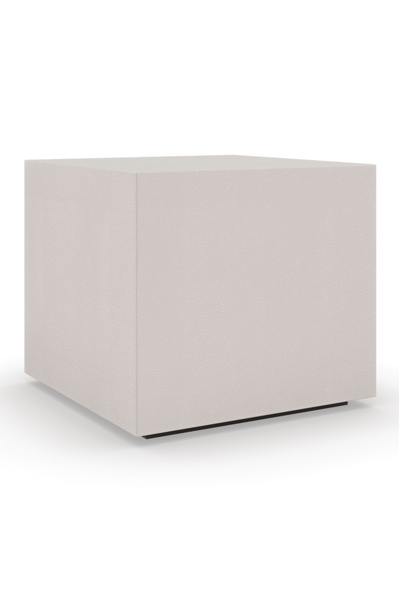 Shagreen Cube Cocktail Table | Caracole Solid Ground | Oroatrade.com