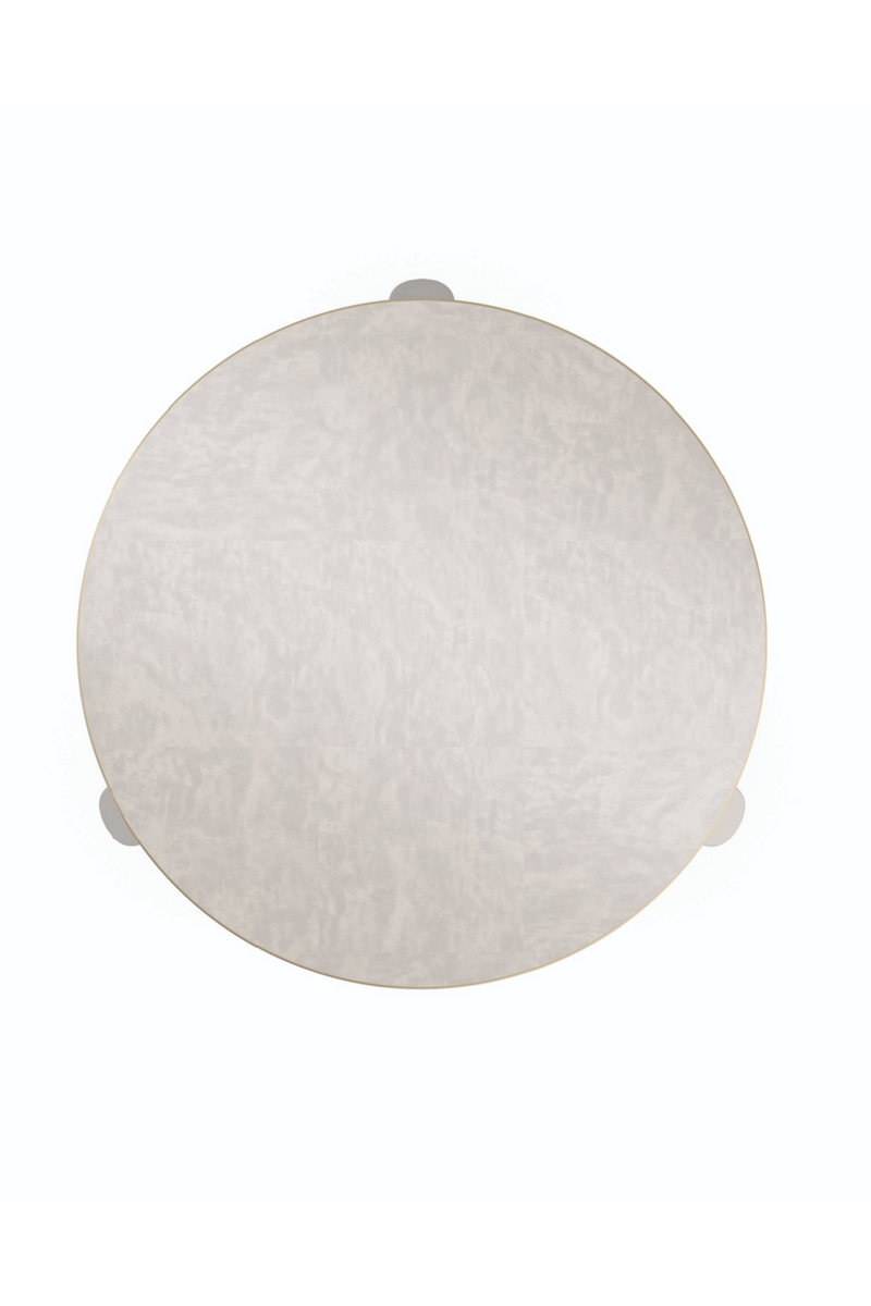 Cream Round Modern Side Table | Caracole Matched Up | Oroatrade.com