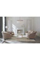 Cream Round Modern Side Table | Caracole Matched Up | Oroatrade.com