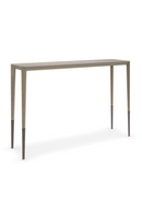 Silver Travertine Console Table | Caracole Perfect Together | Oroatrade.com