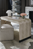 Herringbone Patterned Desk | Caracole Free Fall | Oroatrade.com