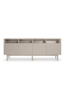 Taupe Reeded TV Cabinet | Caracole Love Lines | Oroatrade.com