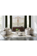 Slatted Wood Media Console | Caracole Diamond In The Rough | Oroatrade.com