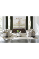 Slatted Wood Media Console | Caracole Diamond In The Rough | Oroatrade.com