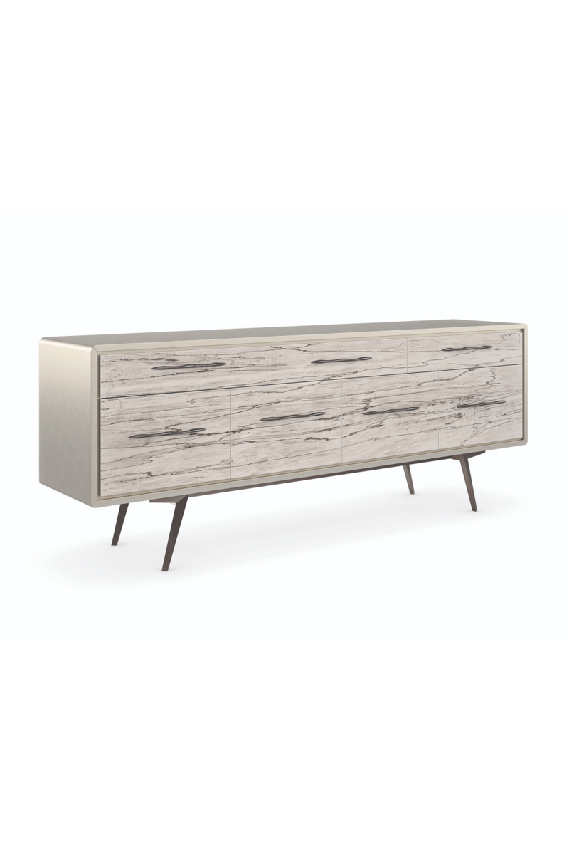 Spalted Maple Veneer Sideboard | Caracole Highs And Lows | Oroatrade.com