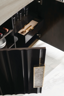 Dark Modern Buffet | Caracole Crushing It | Oroatrade.com