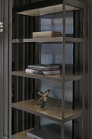 Bronze Framed Display Cabinet | Caracole Shelf Life | Oroatrade.com