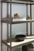Bronze Framed Display Cabinet | Caracole Shelf Life | Oroatrade.com