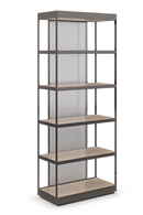 Bronze Framed Display Cabinet | Caracole Shelf Life