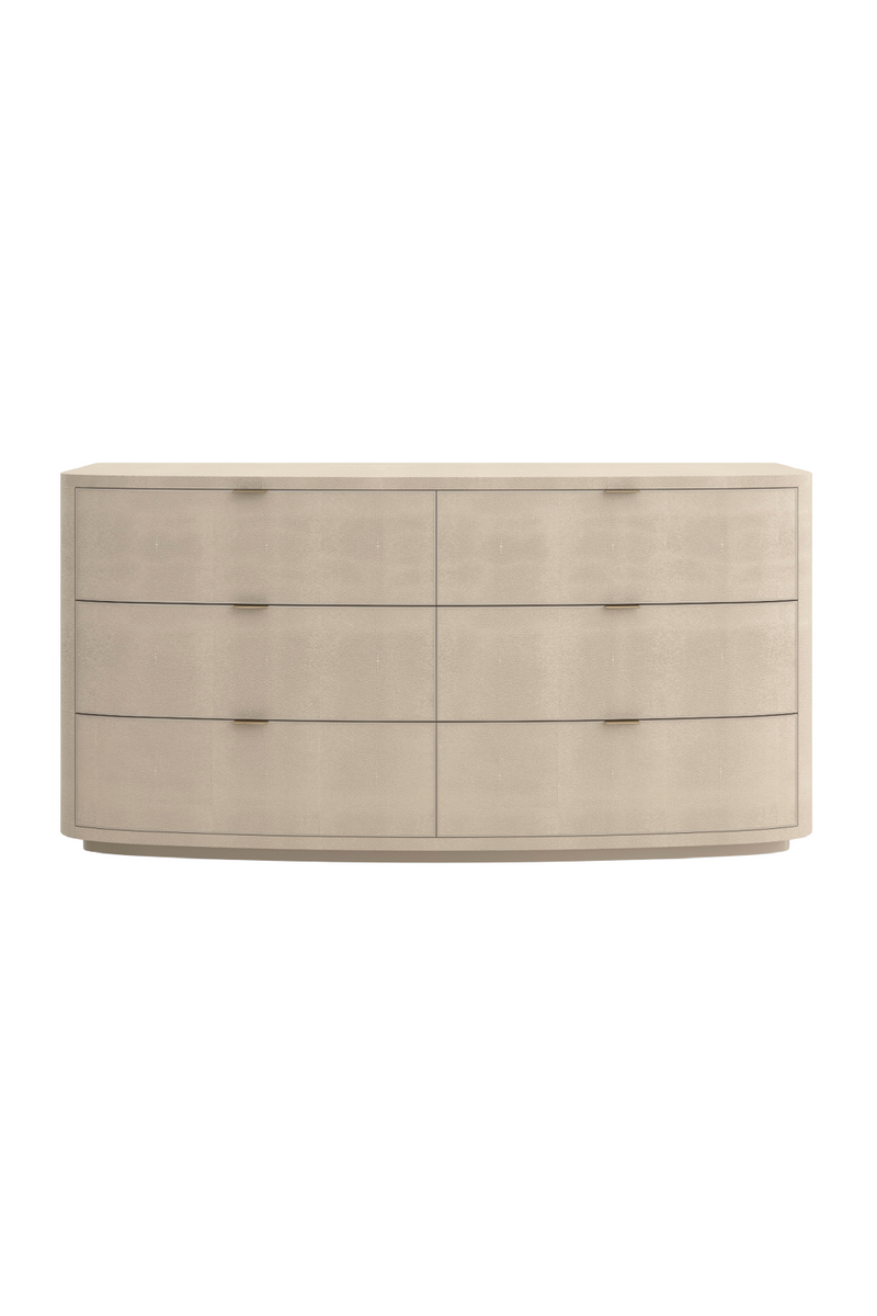 Cream Shagreen Dresser | Caracole Simply Perfect | Oroatrade.com