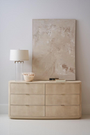 Cream Shagreen Dresser | Caracole Simply Perfect | Oroatrade.com