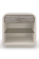 White Modern Nightstand | Caracole Quarry | Oroatrade.com