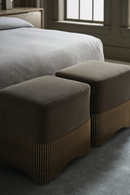 Moss Green Ottoman | Caracole Petit Four | Oroatrade.com