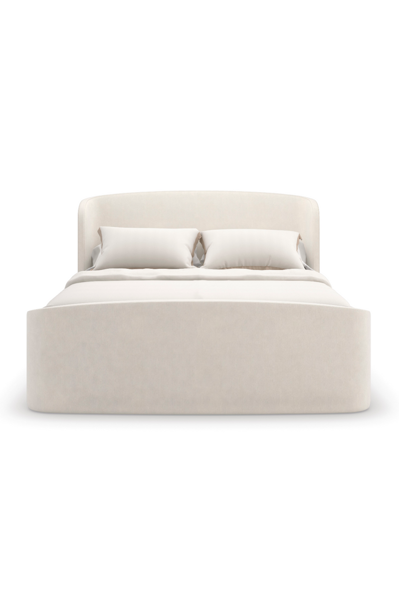 Ivory Ribbed Bed | Caracole Soft Embrace | Oroatrade.com