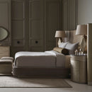 Gray Minimalist Bed | Caracole Dream Chaser