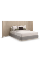 Gray Minimalist Winged Bed | Caracole Dream Chaser | Oroatrade.com