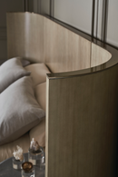 Gray Minimalist Winged Bed | Caracole Dream Chaser | Oroatrade.com