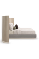 Gray Minimalist Winged Bed | Caracole Dream Chaser | Oroatrade.com