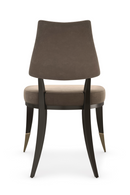 Taupe Velvet Dining Chair | Caracole Caress | Oroatrade.com
