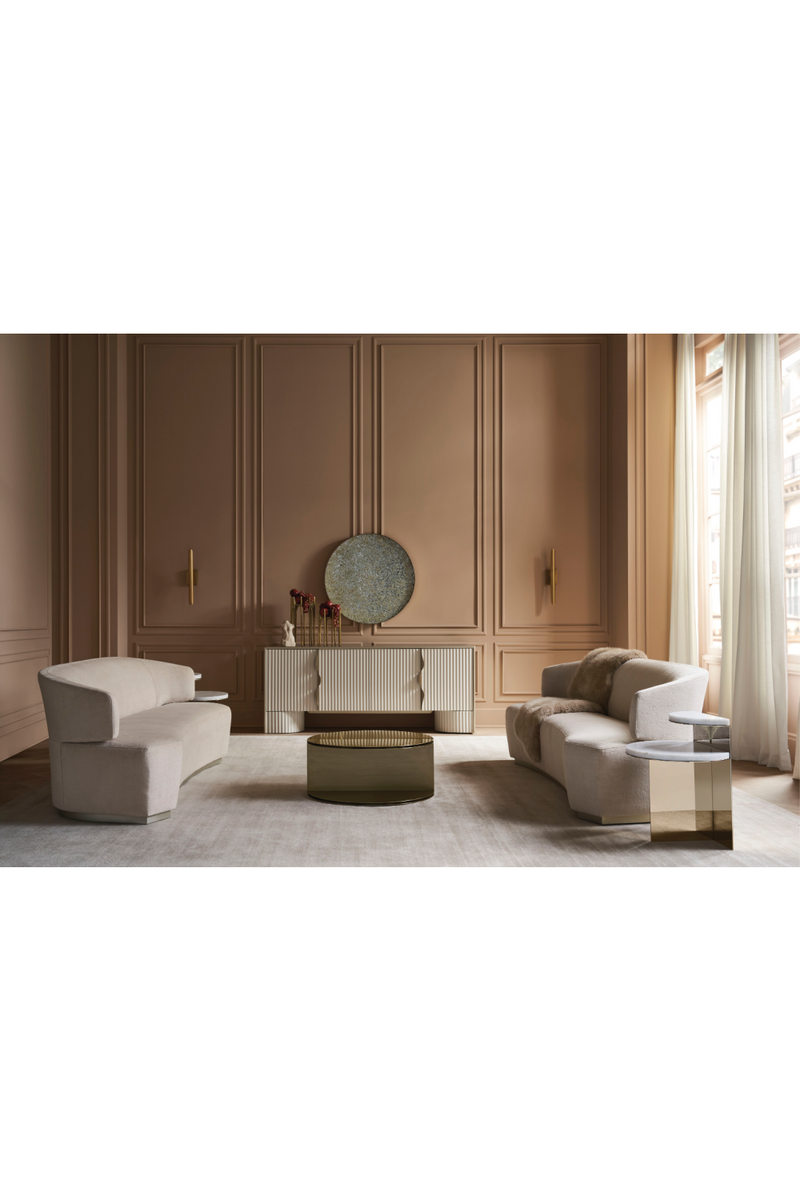 Neutral-Hued Modern Sideboard | Caracole Conrinthian | Oroatrade.com