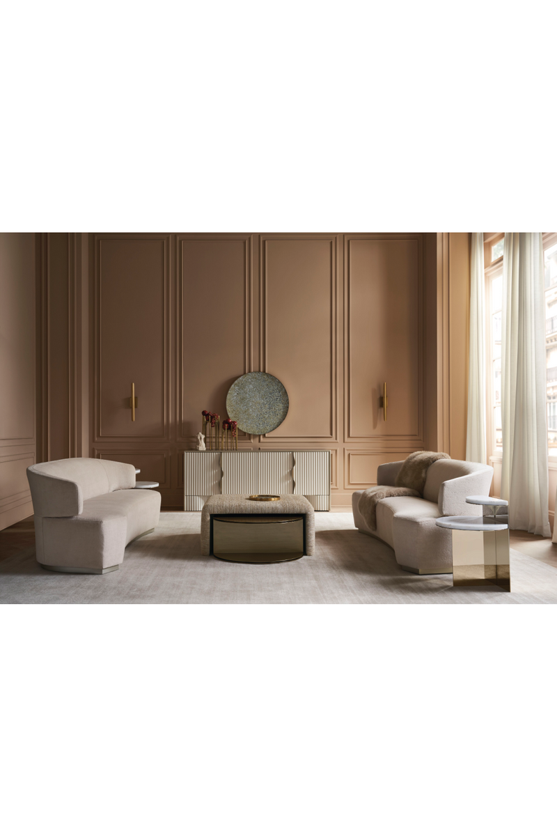 Neutral-Hued Modern Sideboard | Caracole Conrinthian | Oroatrade.com