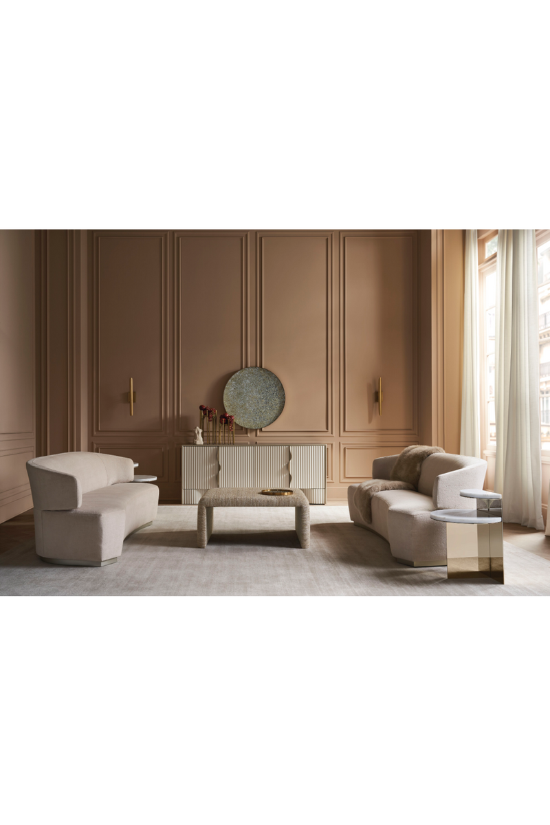 Neutral-Hued Modern Sideboard | Caracole Conrinthian | Oroatrade.com